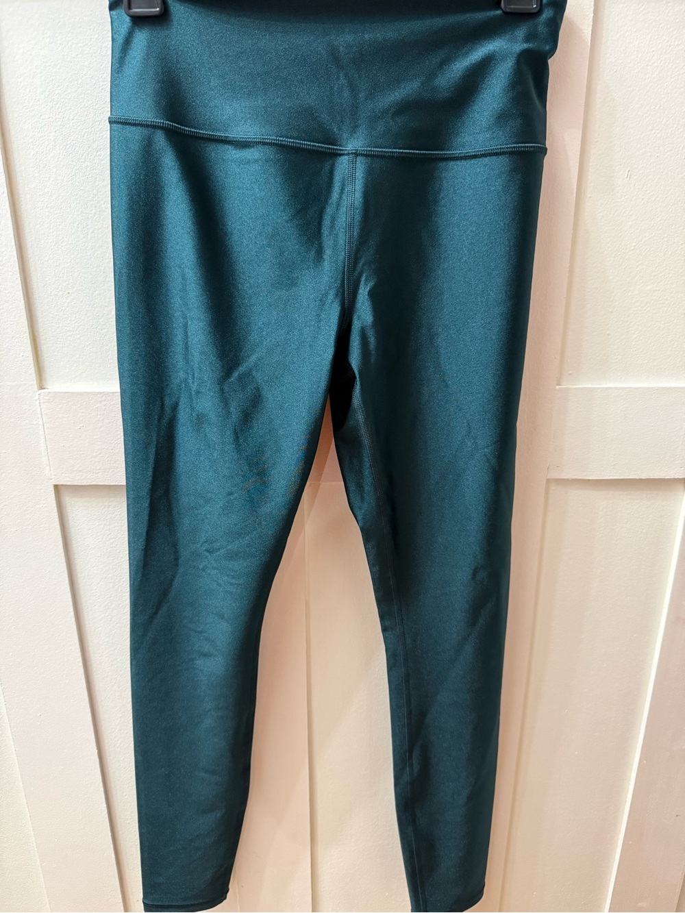 High-Waist Leggings in Teal